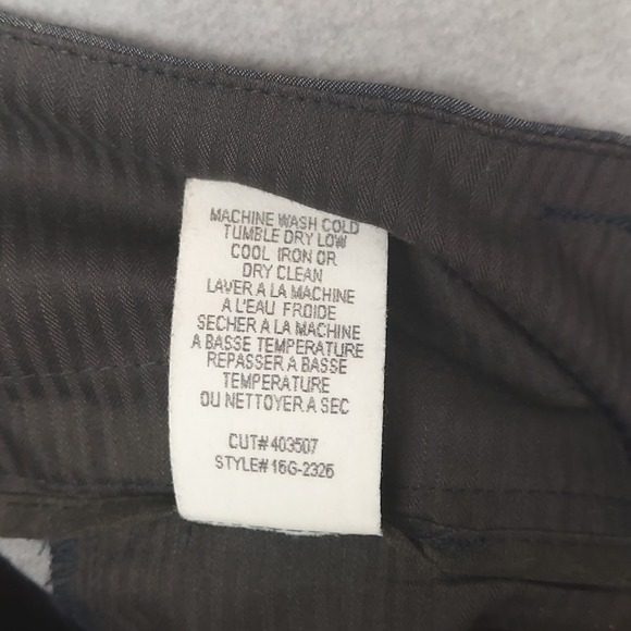 Billy Blues Dress Pants Womens 8 Wide Leg Charcoal Gray Stretch Career Workwear - Picture 15 of 16